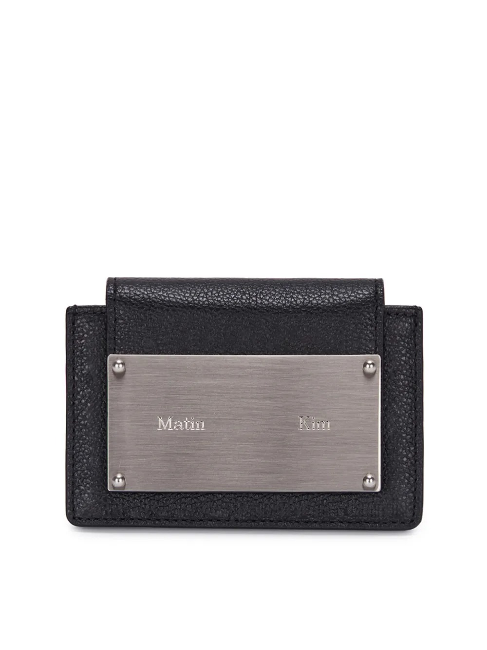 ACCORDION WALLET IN BLACK
